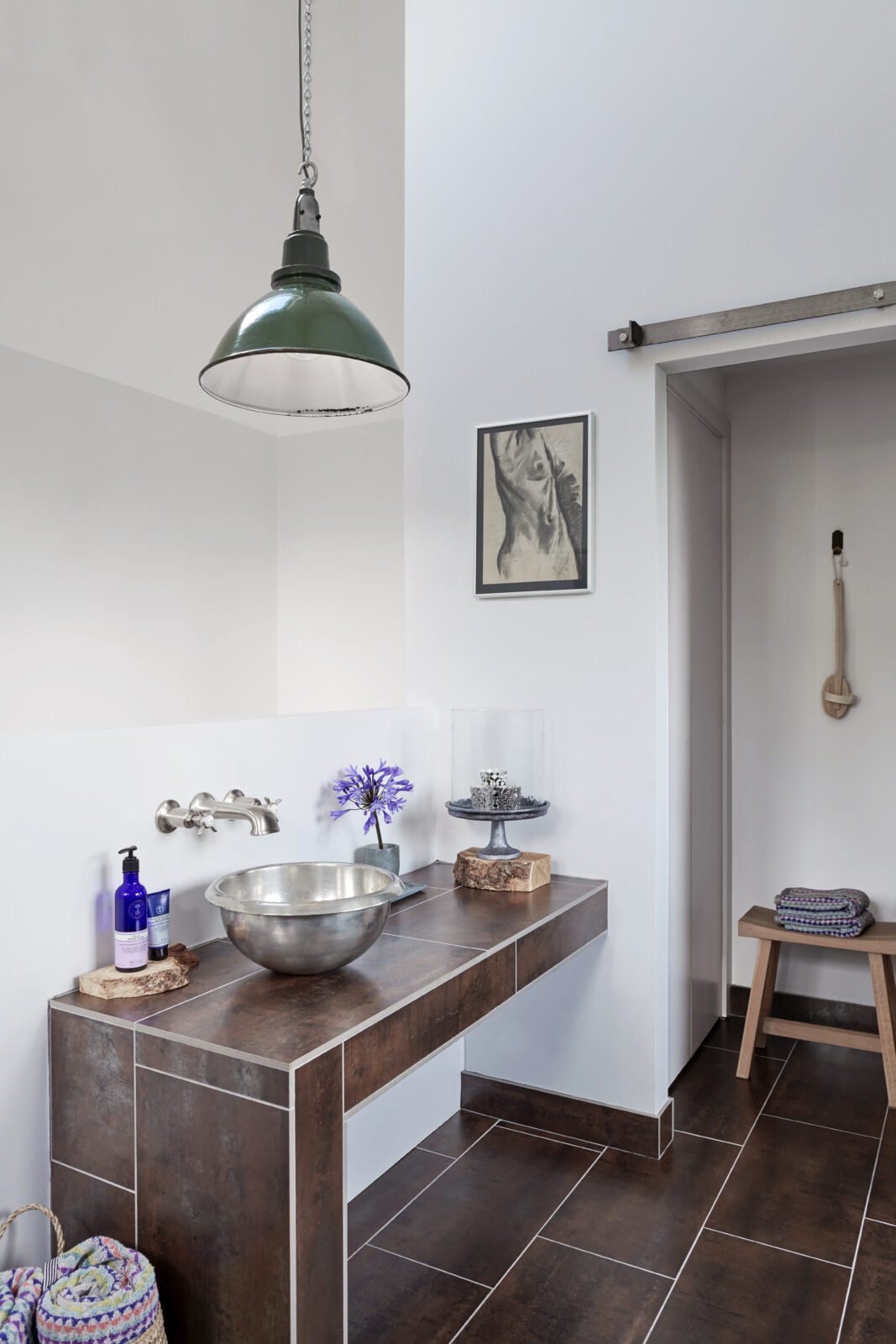 Ritual bathroom with William Holland sink in the Water Tower