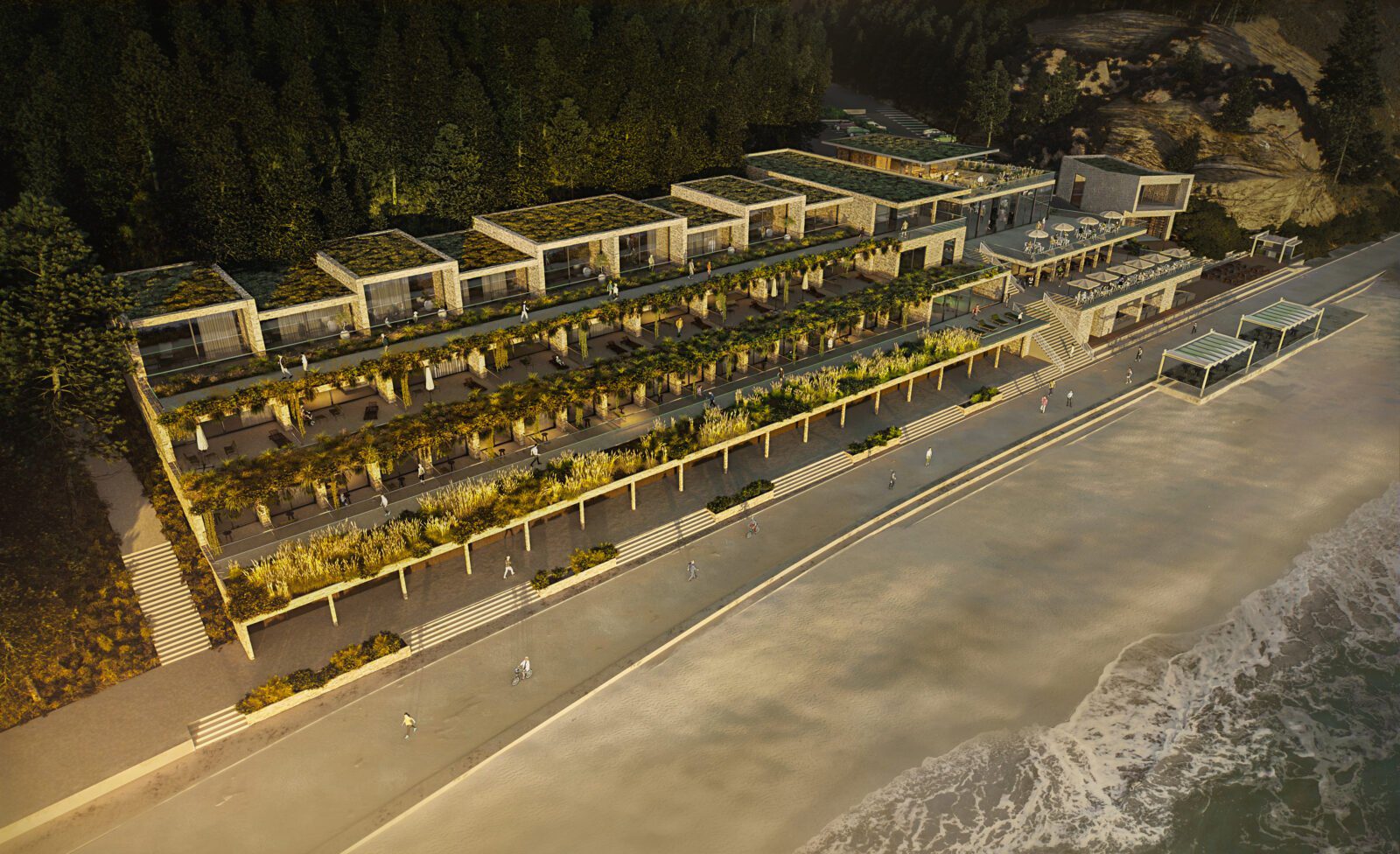 Eco-luxury Hotel & Spa - The Plover - Seafront Development