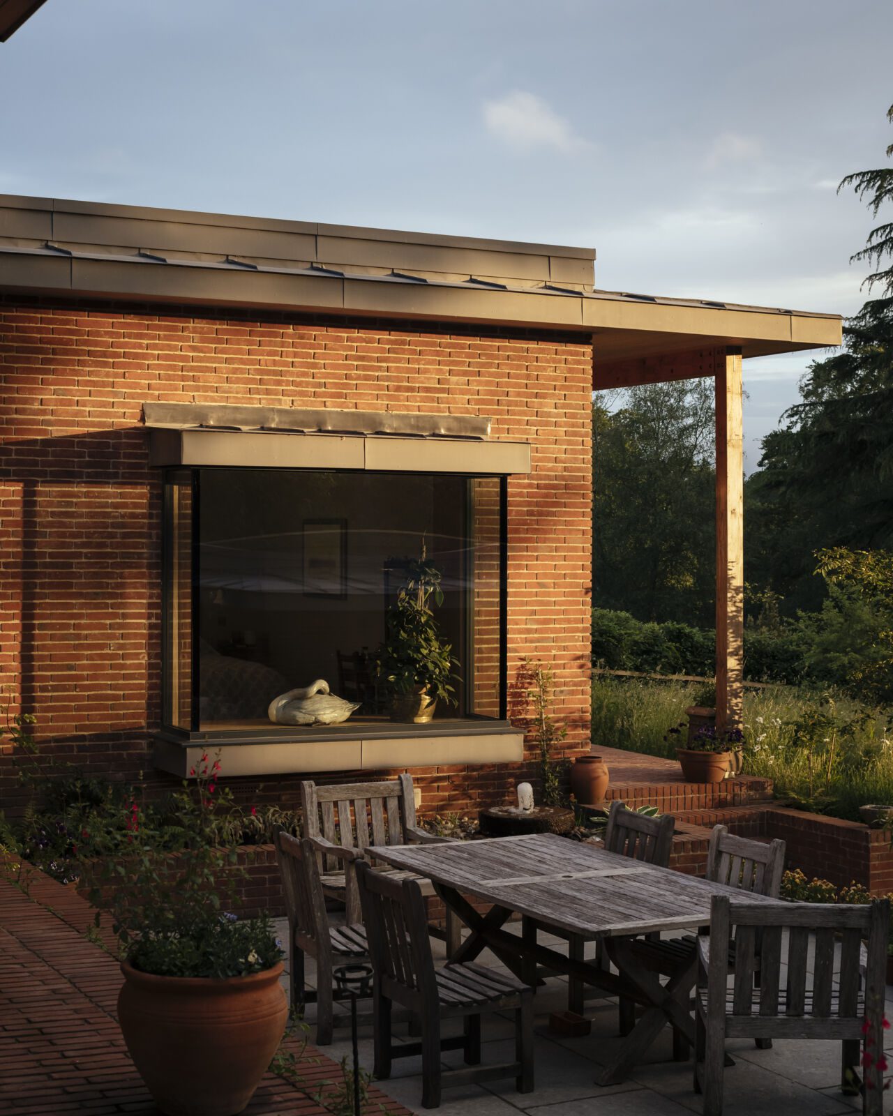 Brick is used to created a crafted quality